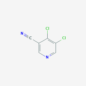 molecular formula C6H2Cl2N2 B8795247 4,5-Dichloronicotinonitrile 