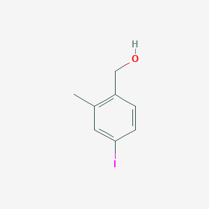 molecular formula C8H9IO B8795288 (4-Iodo-2-methylphenyl)methanol 