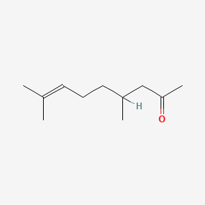 molecular formula C11H20O B8795311 4,8-Dimethyl-7-nonen-2-one CAS No. 3664-64-0