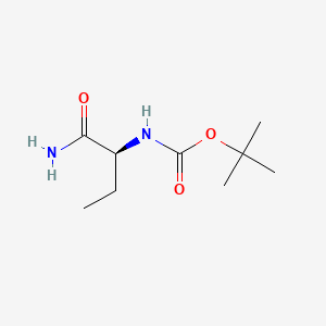 tert-Butyl [(1S)-1-carbamoylpropyl]carbamate
