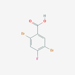 2,5-Dibromo-4-fluorobenzoic acid