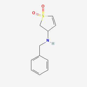3-(Benzylamino)-2,3-dihydrothiophene 1,1-dioxide
