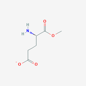 molecular formula C6H10NO4- B8795540 L-Glutamic Acid 1-Methyl Ester 