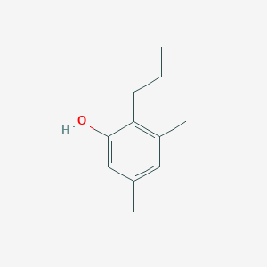 molecular formula C11H14O B8795693 2-Allyl-3,5-dimethylphenol CAS No. 26489-75-8