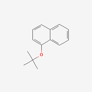 molecular formula C14H16O B8795809 1-(tert-Butoxy)naphthalene CAS No. 50337-75-2
