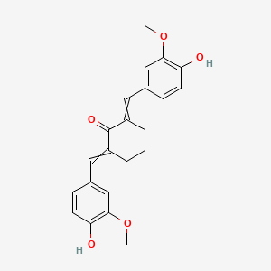 molecular formula C22H22O5 B8795827 Cyclovalone 