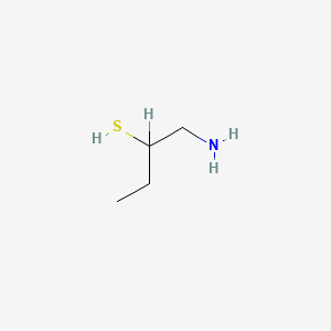 molecular formula C4H11NS B8795842 1-Amino-2-butanethiol CAS No. 10514-98-4