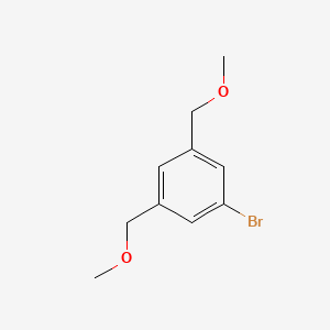 molecular formula C10H13BrO2 B8796022 1-bromo-3,5-bis(methoxymethyl)Benzene 