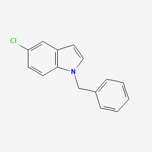 molecular formula C15H12ClN B8796048 1-Benzyl-5-chloro-1H-indole CAS No. 92433-38-0