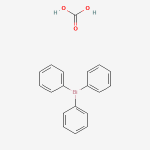 molecular formula C19H17BiO3 B8796063 Triphenyl bismuth carbonate 