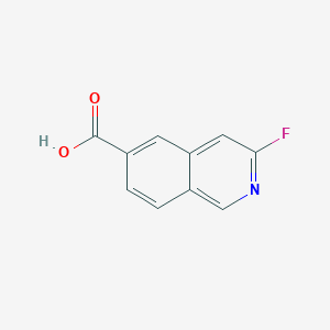 3-Fluoroisoquinoline-6-carboxylic acid