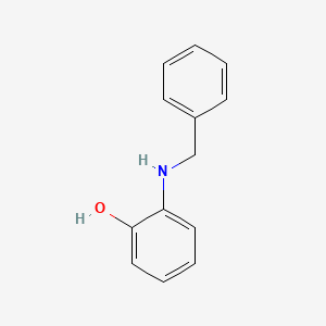 molecular formula C13H13NO B8796257 2-(Benzylamino)phenol 