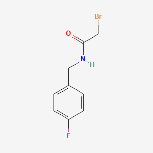 B8796272 2-Bromo-N-(4-fluorobenzyl)acetamide CAS No. 190193-10-3