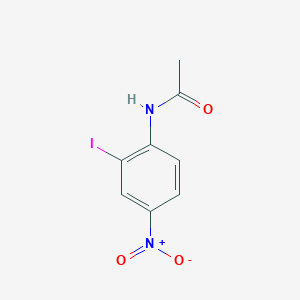 molecular formula C8H7IN2O3 B8796301 Acetamide, N-(2-iodo-4-nitrophenyl)- CAS No. 19591-18-5