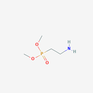 molecular formula C4H12NO3P B8796308 2-Dimethoxyphosphorylethanamine 