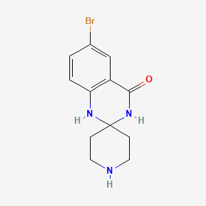 6'-Bromo-1'H-spiro[piperidine-4,2'-quinazolin]-4'(3'H)-one