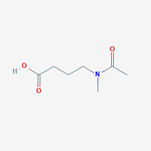 4-(N-methylacetamido)butanoic acid