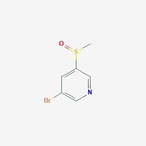 3-Bromo-5-(methylsulfinyl)pyridine