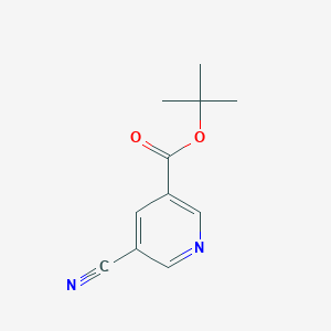 molecular formula C11H12N2O2 B8796720 Tert-butyl 5-cyanonicotinate 