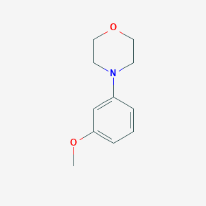 molecular formula C11H15NO2 B8797091 4-(3-Methoxyphenyl)morpholine CAS No. 32040-09-8