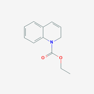 molecular formula C12H13NO2 B087971 1(2H)-Quinolinecarboxylic acid, ethyl ester CAS No. 16322-14-8