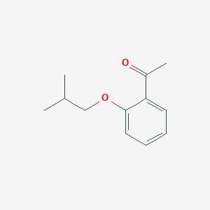 molecular formula C12H16O2 B8797219 1-(2-Isobutoxyphenyl)ethanone 