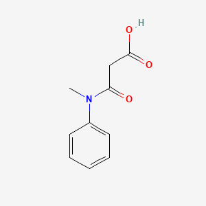 3-(Methyl(phenyl)amino)-3-oxopropanoic acid