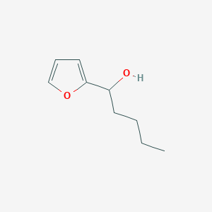 molecular formula C9H14O2 B8797341 1-(Furan-2-yl)pentan-1-ol CAS No. 30478-77-4