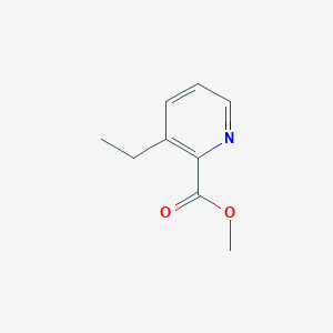 molecular formula C9H11NO2 B8797349 Methyl 3-ethylpicolinate CAS No. 1150617-86-9