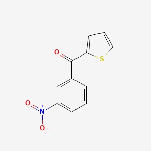 molecular formula C11H7NO3S B8797376 (3-Nitrophenyl)-thiophen-2-ylmethanone CAS No. 7499-69-6