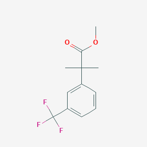B8797504 Methyl 2-methyl-2-(3-(trifluoromethyl)phenyl)propanoate CAS No. 254895-41-5