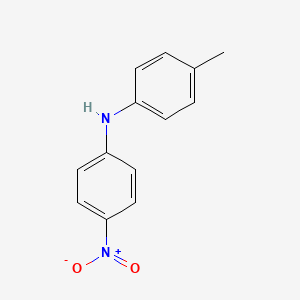molecular formula C13H12N2O2 B8797528 4-Methyl-N-(4-nitrophenyl)benzenamine CAS No. 620-89-3