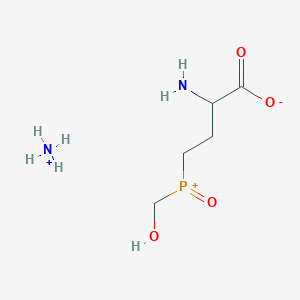 2-Amino-4-(hydroxymethylphosphinyl)butyric acid ammonium salt