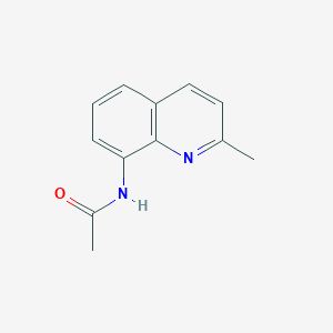 molecular formula C12H12N2O B8797587 N-(2-Methylquinolin-8-yl)acetamide CAS No. 61388-89-4
