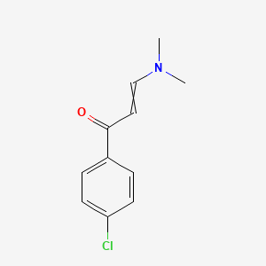 molecular formula C11H12ClNO B8797630 4'-Chloro-3-dimethylaminoacrylophenone 