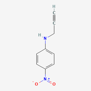 molecular formula C9H8N2O2 B8797835 4-nitro-N-prop-2-ynylaniline CAS No. 75077-46-2