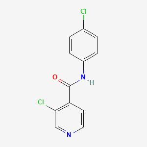 3-chloro-N-(4-chlorophenyl)pyridine-4-carboxamide