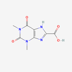 molecular formula C8H8N4O4 B8797887 1,3-Dimethyl-2,6-dioxo-2,3,6,7-tetrahydro-1h-purine-8-carboxylic acid CAS No. 5439-47-4