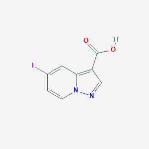 5-Iodopyrazolo[1,5-a]pyridine-3-carboxylic acid