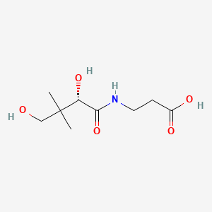 molecular formula C9H17NO5 B8798016 L-Pantothenic acid CAS No. 37138-77-5