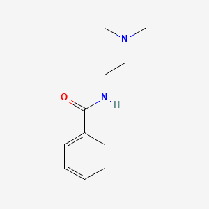 molecular formula C11H16N2O B8798097 N-(2-(Dimethylamino)ethyl)benzamide CAS No. 63224-18-0