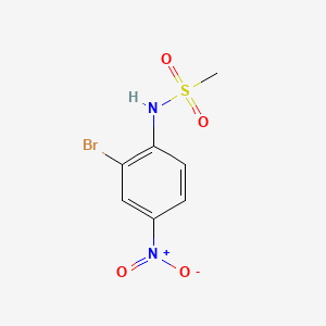 Methanesulfonamide, N-(2-bromo-4-nitrophenyl)-