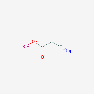 molecular formula C3H2KNO2 B8798306 Potassium cyanoacetate 