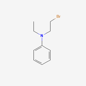 molecular formula C10H14BrN B8798415 N-(2-Bromoethyl)-N-ethylaniline CAS No. 827-50-9
