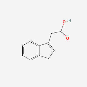 B8798428 1H-Indene-3-acetic acid CAS No. 1620-00-4