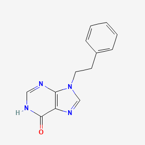 9-Phenethyl-1,9-dihydro-purin-6-one