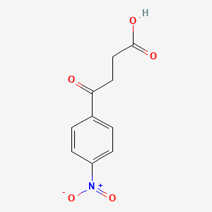 molecular formula C10H9NO5 B8798499 4-(4-Nitrophenyl)-4-oxobutanoic acid CAS No. 15118-49-7