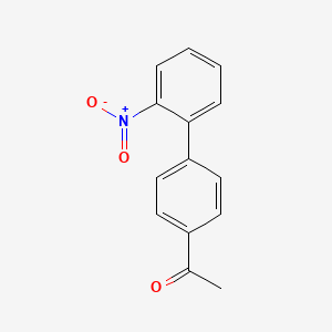 molecular formula C14H11NO3 B8798512 4-Acetyl-2'-nitrobiphenyl CAS No. 5730-96-1