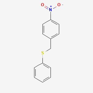 B8798517 1-Nitro-4-[(phenylsulfanyl)methyl]benzene CAS No. 7703-38-0