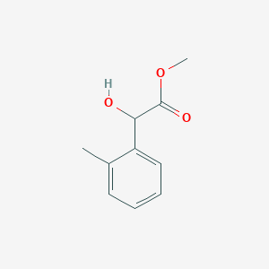 molecular formula C10H12O3 B8798994 Methyl 2-hydroxy-2-(o-tolyl)acetate 